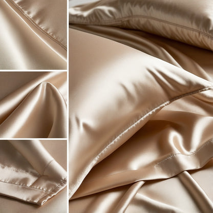 Set Letto 3 Pezzi | 100% Seta di Mulberry  - Lusso Naturale