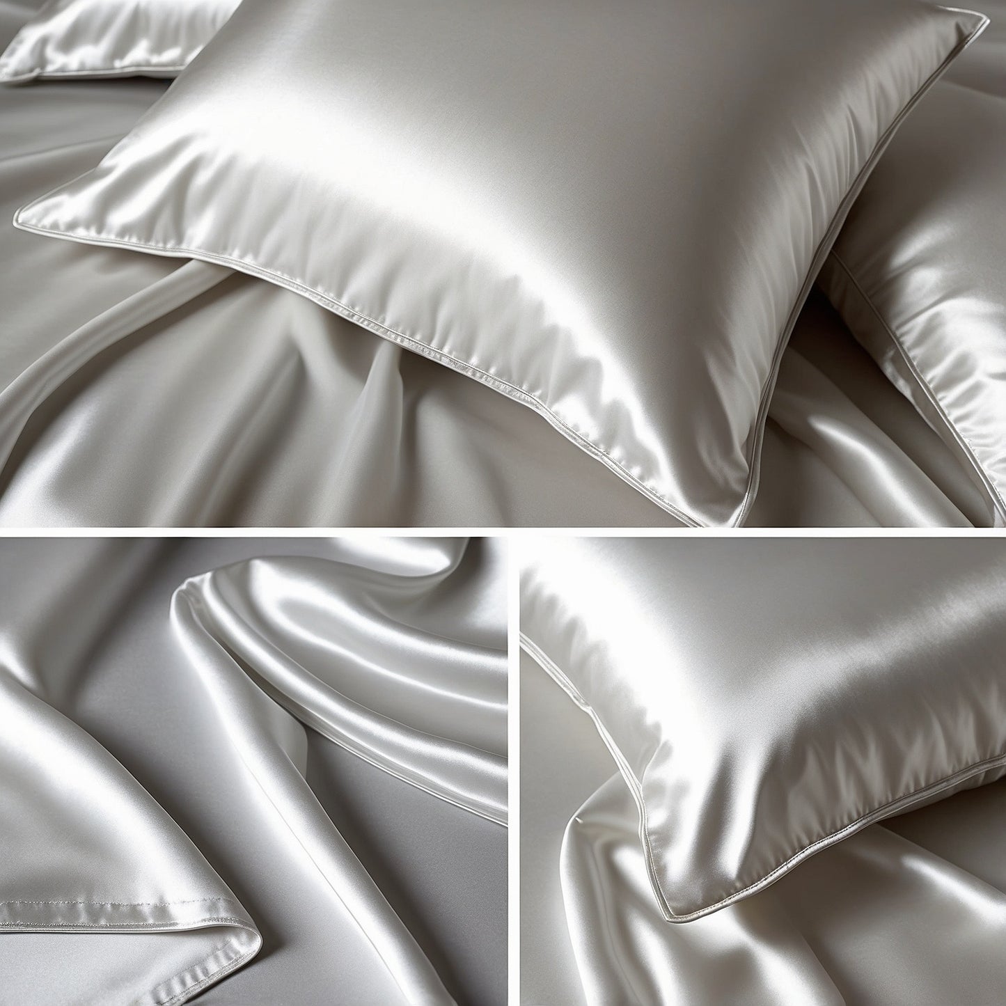 Set Letto 3 Pezzi | 100% Seta di Mulberry  - Lusso Naturale