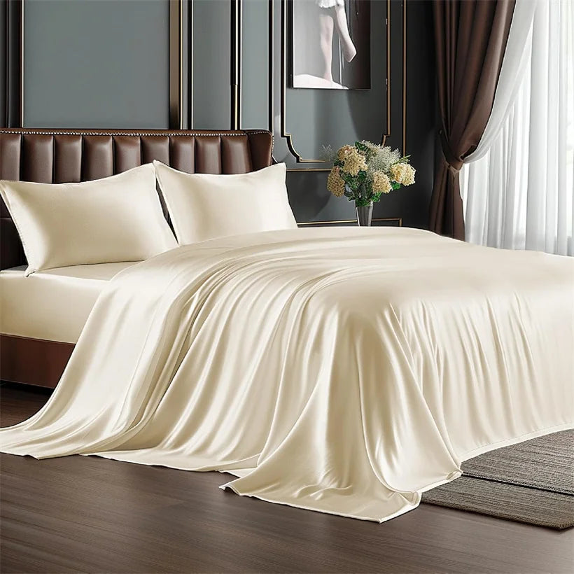 Set Letto in Seta di Gelso 100% – Lusso Naturale per le Tue Notti