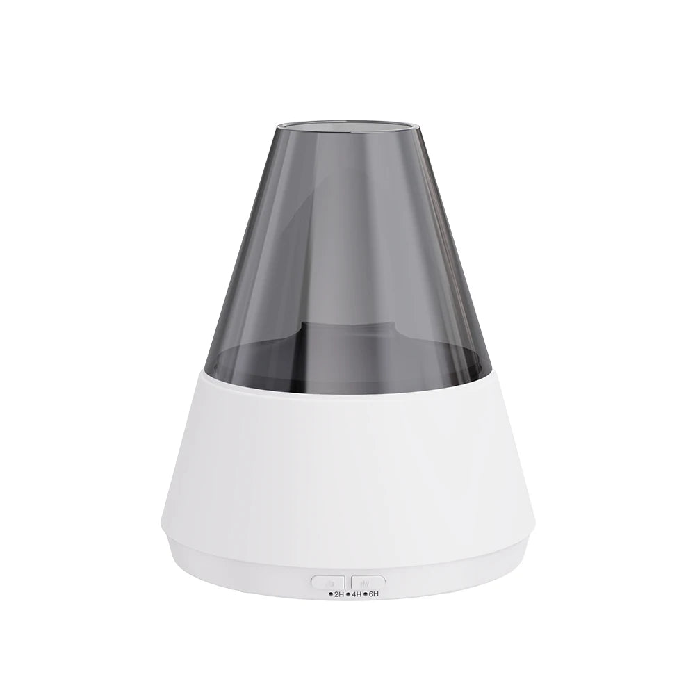 Diffusore Effetto Fiamma – Umidificatore con Oli Essenziali e Luce Notturna Casa Fiorita