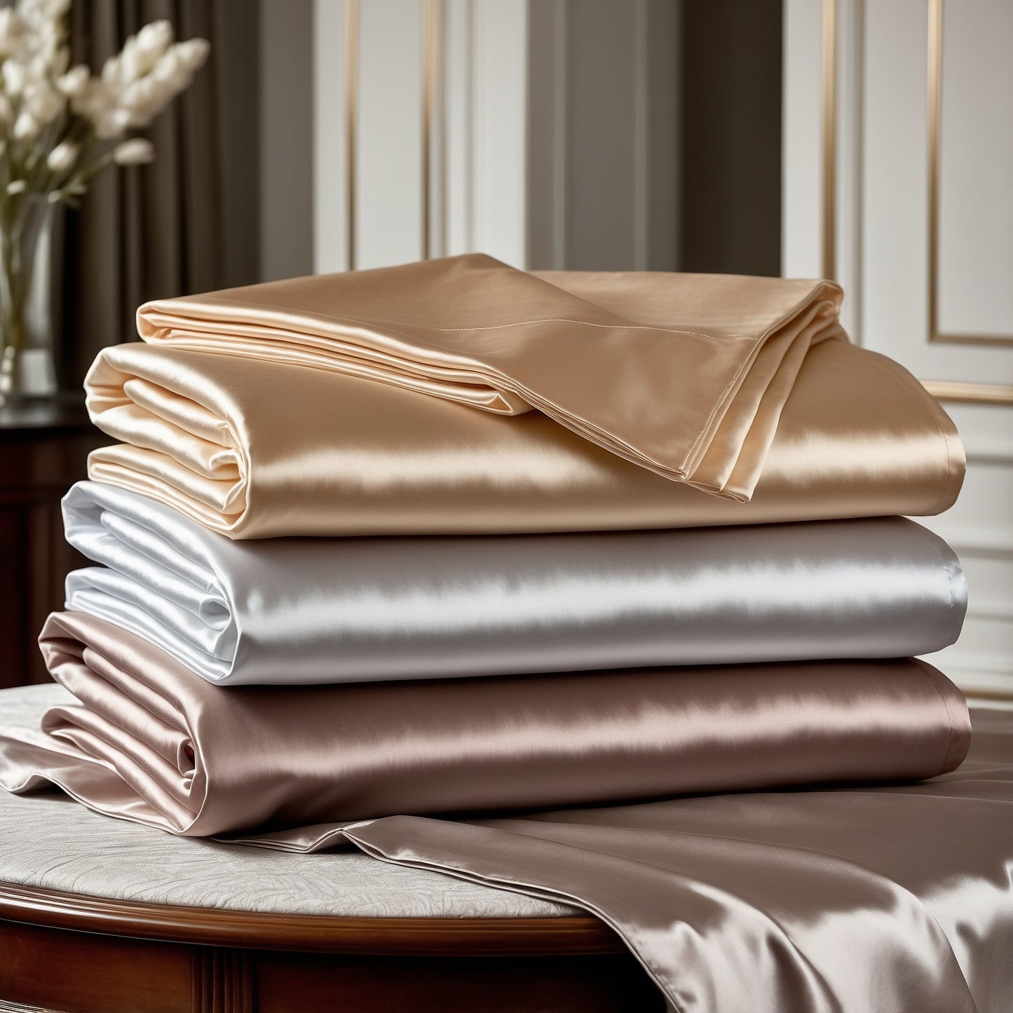 Set Letto 3 Pezzi | 100% Seta di Mulberry  - Lusso Naturale